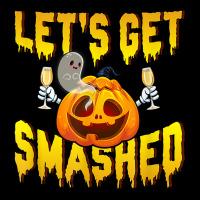 Men Lets Get Smashed Funny Pumpkin Halloween Costume T Shirt Legging | Artistshot