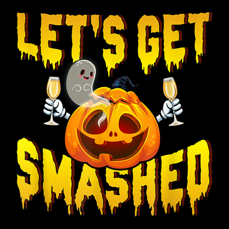 Men Lets Get Smashed Funny Pumpkin Halloween Costume T Shirt Legging by dubrayhecallezhd | Artistshot