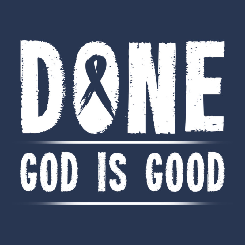 Cancer Awareness Done God Is Good Survivor Gift Sweatshirt Men Denim Jacket | Artistshot