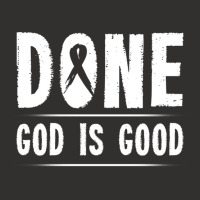 Cancer Awareness Done God Is Good Survivor Gift Sweatshirt Champion Hoodie | Artistshot