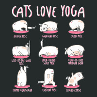 Funny Cats Love Different Yoga Positions Yoga Cat Premium Women's Triblend Scoop T-shirt | Artistshot