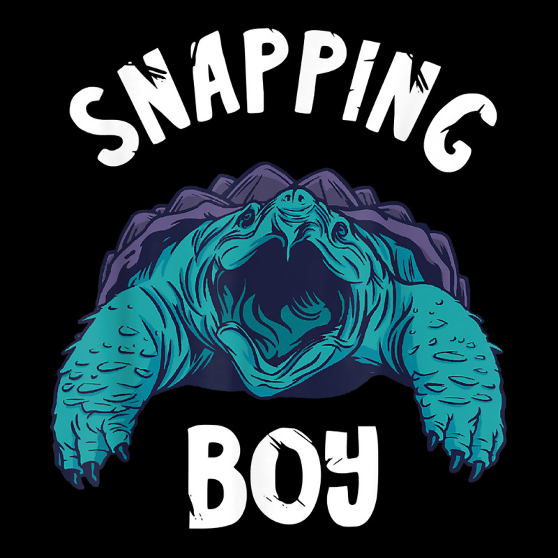 Snapping Boy Sea Animal Snapping Turtle Lover Reptile Lover T Shirt V-neck Tee | Artistshot