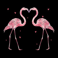 Exotic Birds Couples Gift Idea Valentines Day Love Flamingo Long Sleev Adjustable Cap | Artistshot