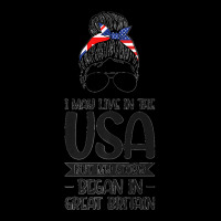 I May Live Usa Great Great Britain British Roots Premium Fleece Short | Artistshot