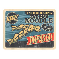 Funny Ad Introducing The Fake Noodle Impasta Impostor Pasta T Shirt Youth Tee | Artistshot