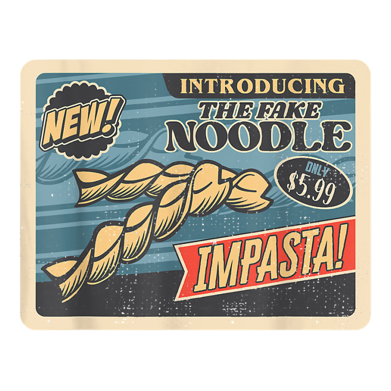 Funny Ad Introducing The Fake Noodle Impasta Impostor Pasta T Shirt Youth Tee | Artistshot