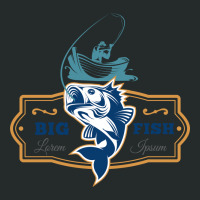 Big Fish Vector Women's Triblend Scoop T-shirt | Artistshot