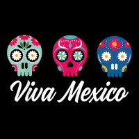 Viva Mexico Sugar Skull Sombrero Cinco De Mayo Taco Calavera T Shirt Youth Hoodie | Artistshot