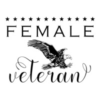 Womens Female Veteran Gift Women Girls Retired Military Soldiers V Nec V-neck Tee | Artistshot