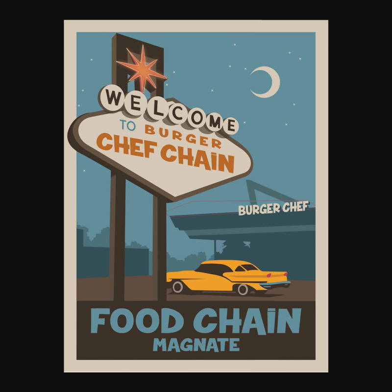 Food Chain Magnate Board Game Minimalist Travel Poster Style Gaming Ar Crop Top by cm-arts | Artistshot