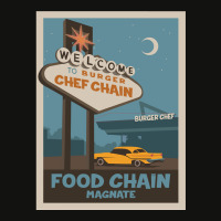 Food Chain Magnate Board Game Minimalist Travel Poster Style Gaming Ar Scorecard Crop Tee | Artistshot