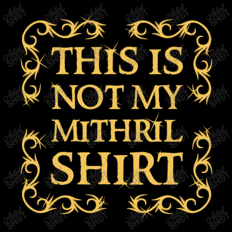 Not My Shirt   Mithril Cropped Sweater by larsbeelzebub | Artistshot