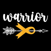 Childhood Cancer Awareness Hope Support Strong Warrior T Shirt V-neck Tee | Artistshot