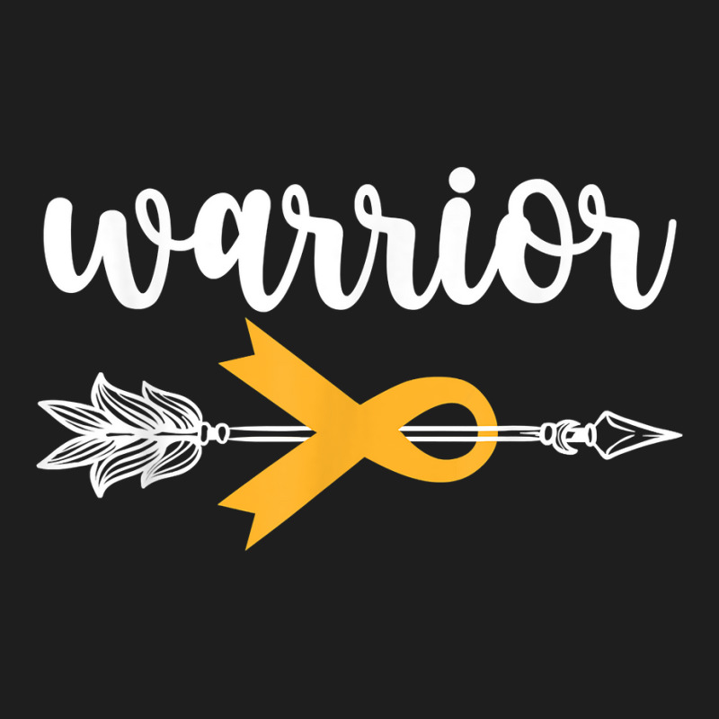 Childhood Cancer Awareness Hope Support Strong Warrior T Shirt Classic T-shirt | Artistshot