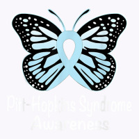 Pitt Hopkins Syndrome Awareness Warrior Light Blue Ribbon T Shirt Tank Top | Artistshot