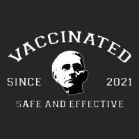 Vaccinated Safe And Effective 2021 Ladies Fitted T-shirt | Artistshot