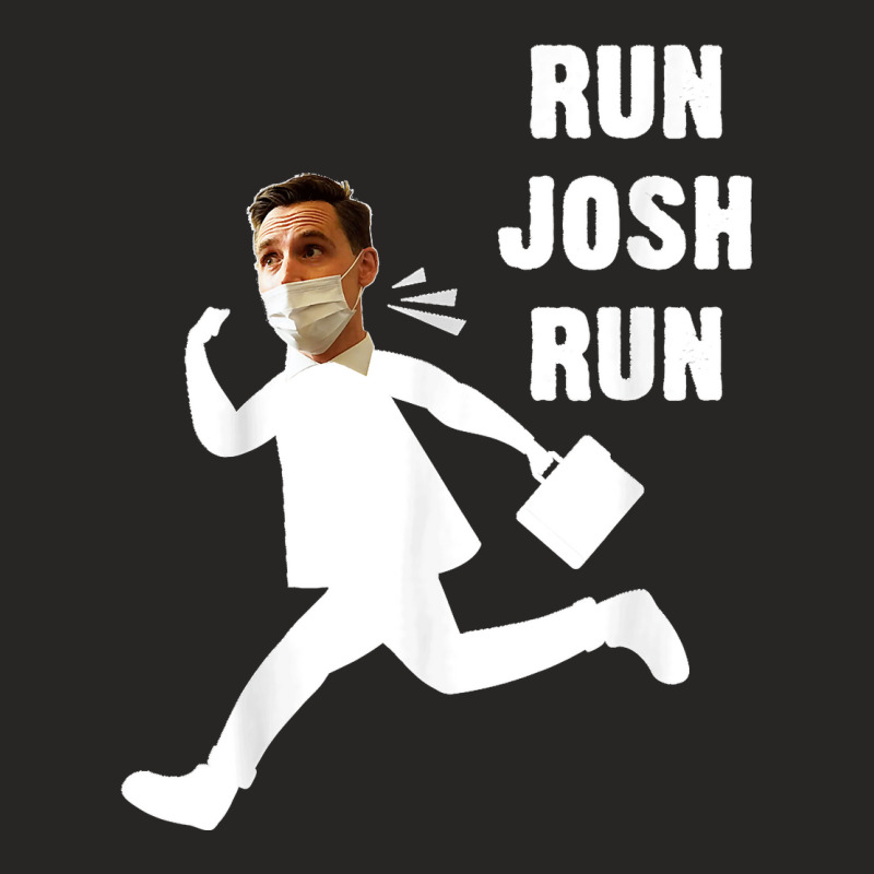 Josh Hawley Run Free Funny Josh Hawley Running Ladies Fitted T-Shirt by LisaMarieRangel | Artistshot