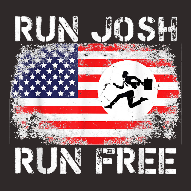 Josh Hawley Run Free Funny Josh Running Flag Us Run Josh Run Racerback Tank by LisaMarieRangel | Artistshot