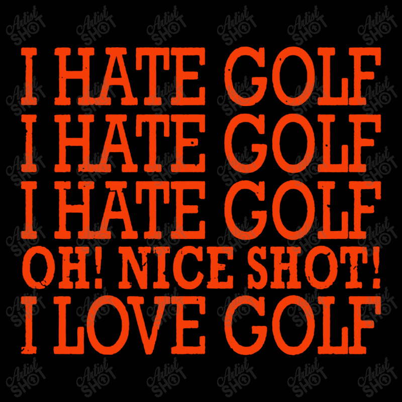 I Hate Golf Oh Nice Lightweight Hoodie | Artistshot