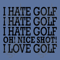 I Hate Golf Oh Nice Lightweight Hoodie | Artistshot