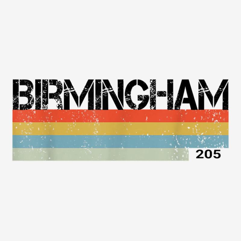 Birmingham, Alabama Area Code 205 Retro Style T Shirt Adjustable Cap by cm-arts | Artistshot