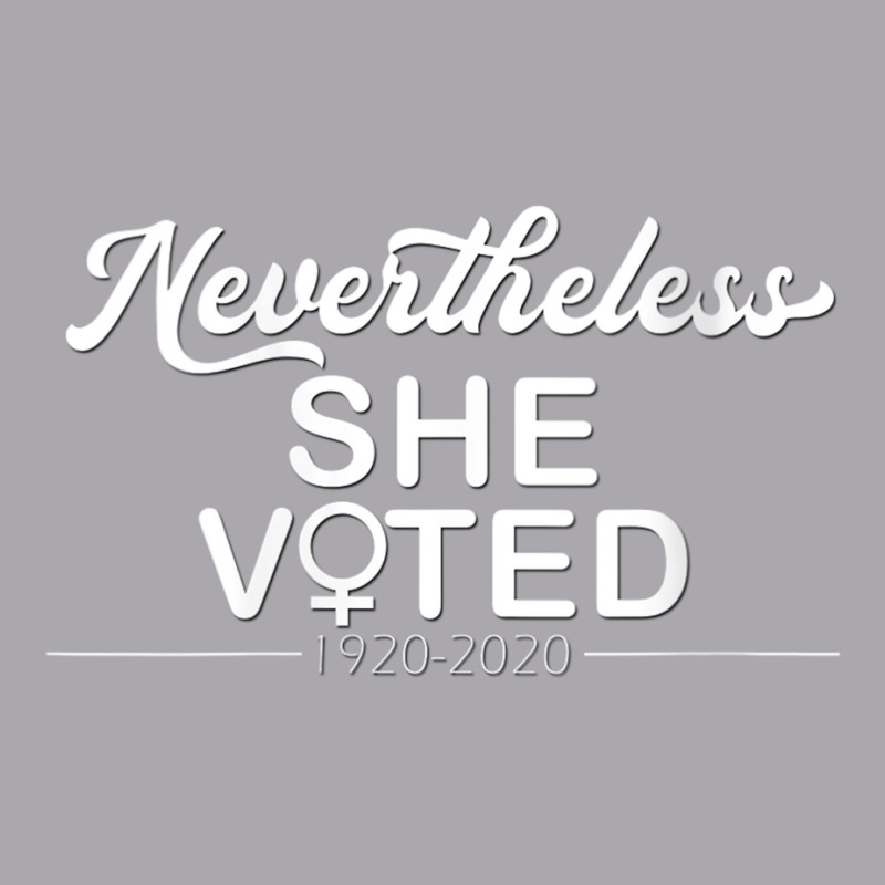 Womens Nevertheless She Voted Womens Rights Civil Action Vote V Neck T Youth 3/4 Sleeve by cm-arts | Artistshot