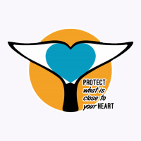 Whale Tail Heart Protect Tank Top | Artistshot