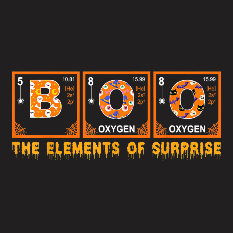 Halloween Boo Primary Elements Of Surprise Science T Shirt T-shirt | Artistshot
