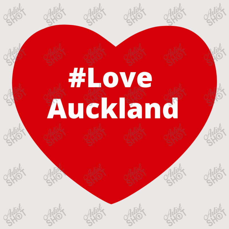 Love Auckland, Hashtag Heart, Love Auckland Pocket T-Shirt by chillinxs | Artistshot