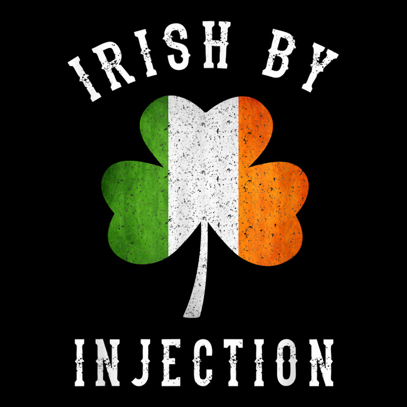 Funny Irish By Injections T Shirt   St Patricks Day Gift T Shirt Adjustable Cap | Artistshot