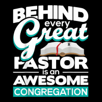 An Awesome Congregation   Pastor Preacher Minister T Shirt Maternity Scoop Neck T-shirt | Artistshot