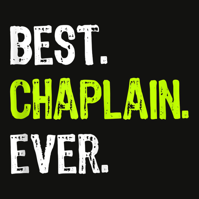 Best Chaplain Ever Tank Top Scorecard Crop Tee by cm-arts | Artistshot