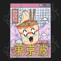 Instant Ramen Noodles Japanese Kawaii Vaporwave Anime Girl Classic T-shirt | Artistshot