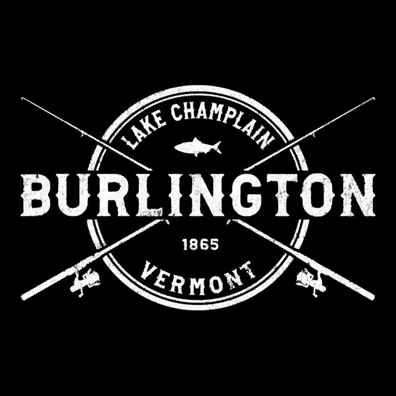 Burlington Vintage Crossed Fishing Rods Pullover Hoodie Pocket T-shirt | Artistshot