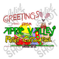 April Valley, Distressed   Easter Crop Top | Artistshot