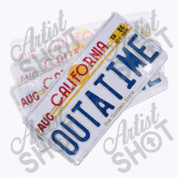 Back To The Future License Plate, Distressed   Back To The Future Tank Top | Artistshot