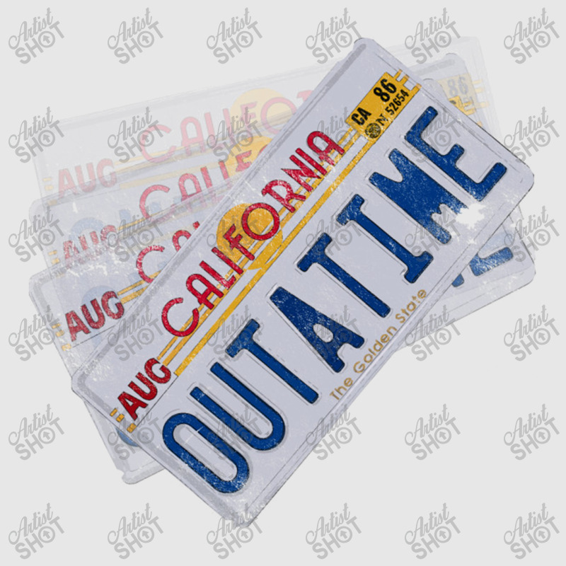 Back To The Future License Plate, Distressed   Back To The Future Hoodie & Jogger set by larsbeelzebub | Artistshot