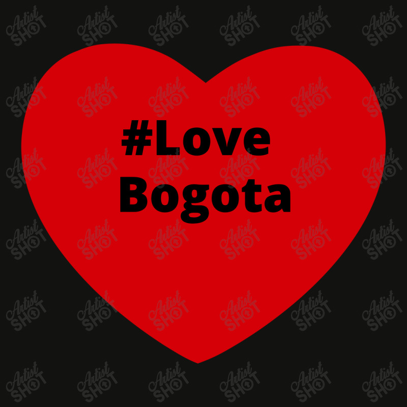 Love Bogota, Hashtag Heart, Love Bogota 2 Scorecard Crop Tee by chillinxs | Artistshot