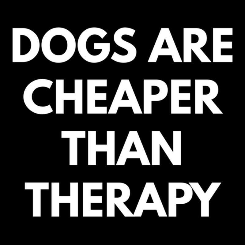 Dogs Are Cheaper Than Therapy   Sweatshirt Men's 3/4 Sleeve Pajama Set by cm-arts | Artistshot