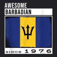 Awesome Barbadian Since 1976   Barbadian 46th Birthday T Shirt Youth Tee | Artistshot