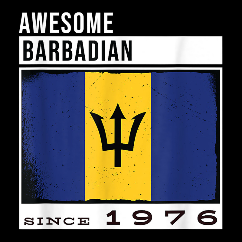 Awesome Barbadian Since 1976   Barbadian 46th Birthday T Shirt Baby Beanies by pilusoekyokeln | Artistshot