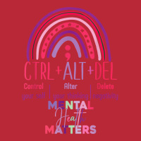 Ctrl Alt Delete Mental Health Matters Rainbow T Shirt Women's V-neck T-shirt | Artistshot