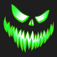 Jack O Lantern Scary Green Face Halloween T Shirt Classic T-shirt | Artistshot