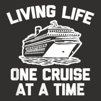 Living Life One Cruise At A Time Shirt Funny Vacation Cruise Champion Hoodie | Artistshot