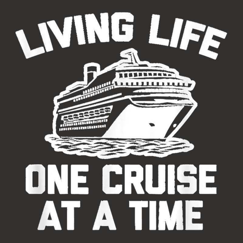 Living Life One Cruise At A Time Shirt Funny Vacation Cruise Champion Hoodie by LisaMarieRangel | Artistshot