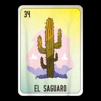 El Saguaro Mexican Slang Lottery Bingo Cards T Shirt Cropped Hoodie | Artistshot