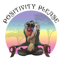 Positivity Please For Light Crop Top | Artistshot