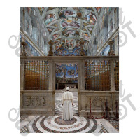 Pope Francis In Sistine Chapel Unisex Hoodie | Artistshot