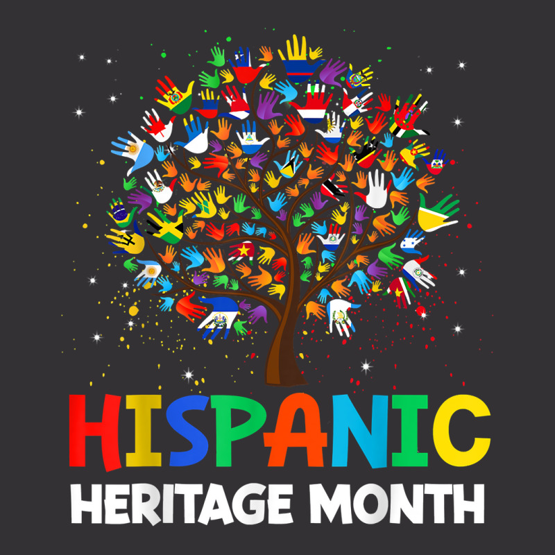 Hand Flag Tree Hispanic Heritage Month Latin America Flags T Shirt Vintage Short by pilusoekyokeln | Artistshot