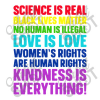 Science Is Real Black Lives Matter Men's T-shirt Pajama Set | Artistshot